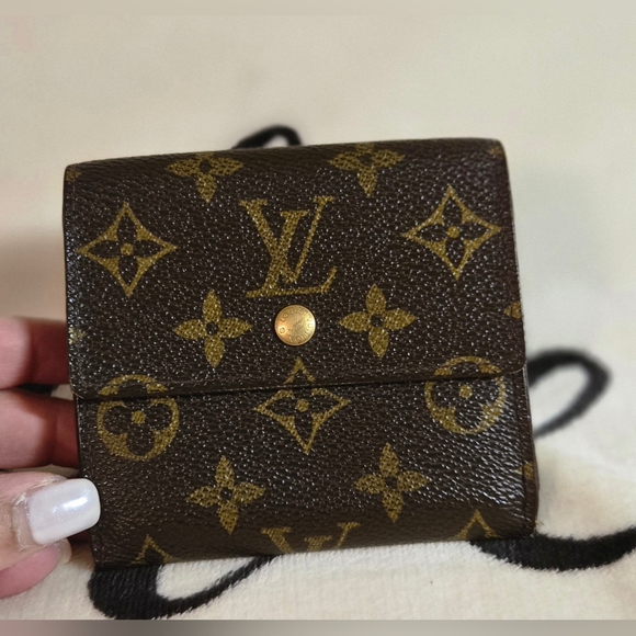 💯 Authentic Vintage Louis Vuitton Elise Monogram Wallet - Picture 1 of 13